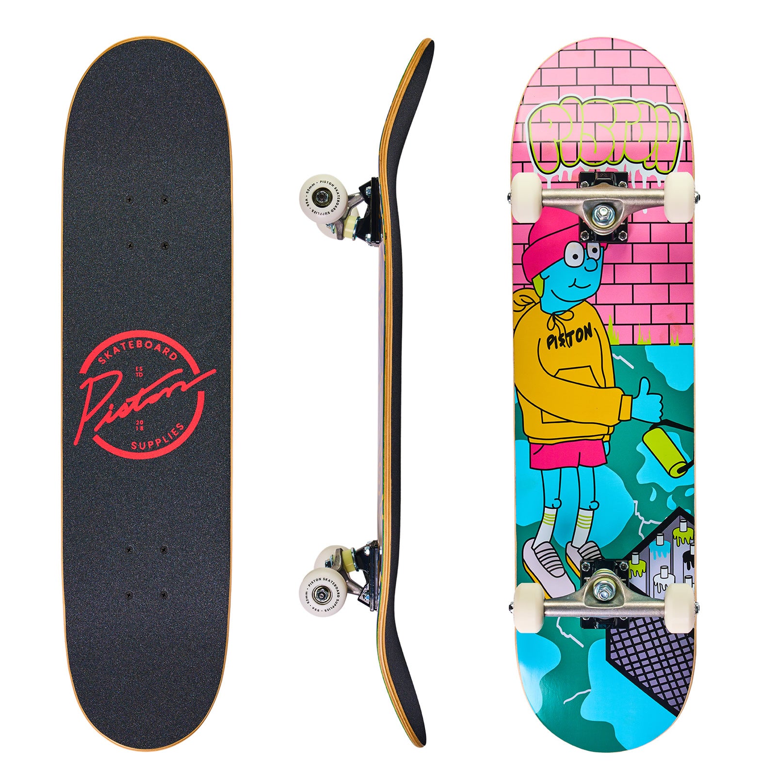 GRAFFITI - COMPLETE SKATEBOARD (Demo Piece)