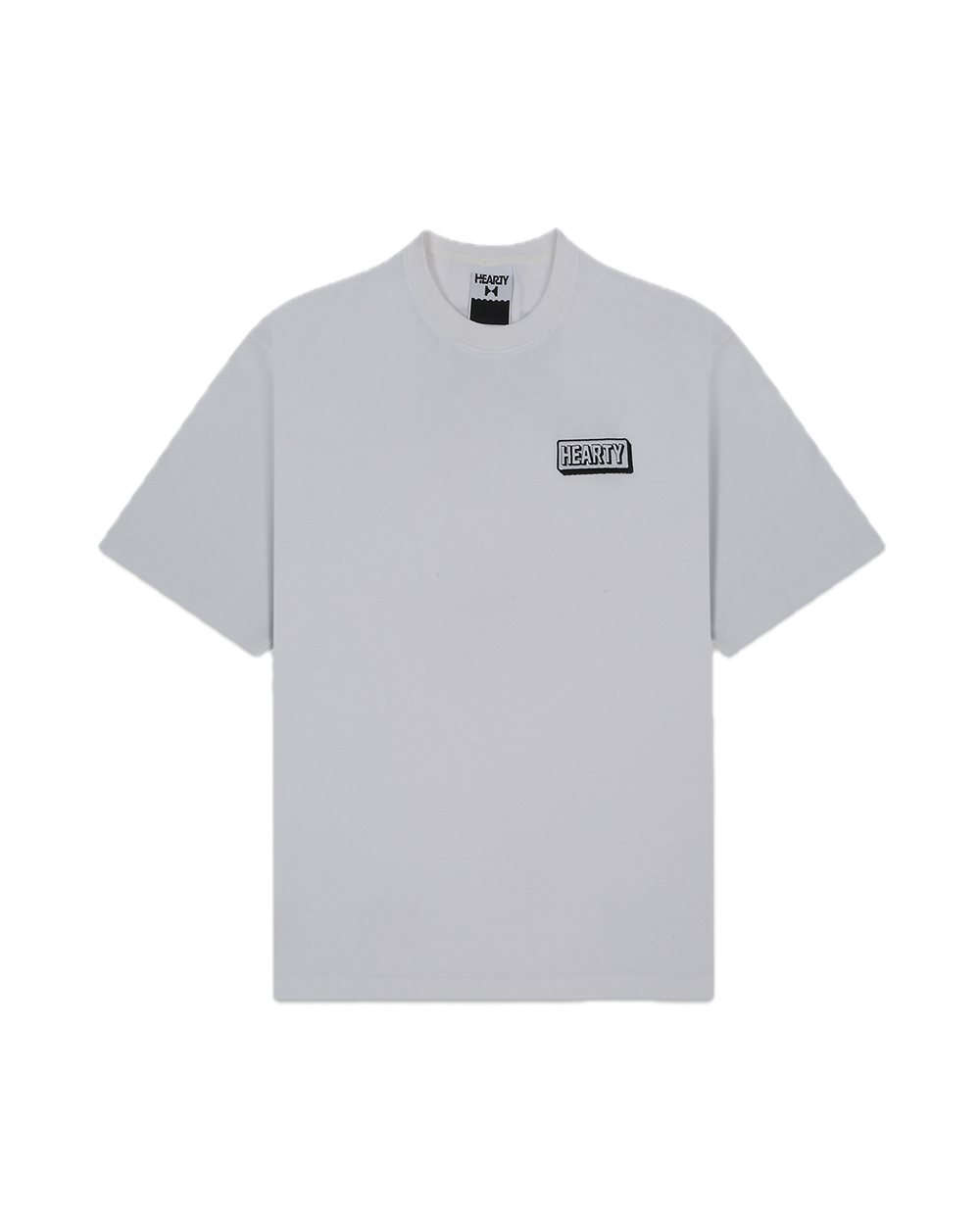 HEARTY SKATE CUSTOMS T-SHIRT - Grey (UNISEX)