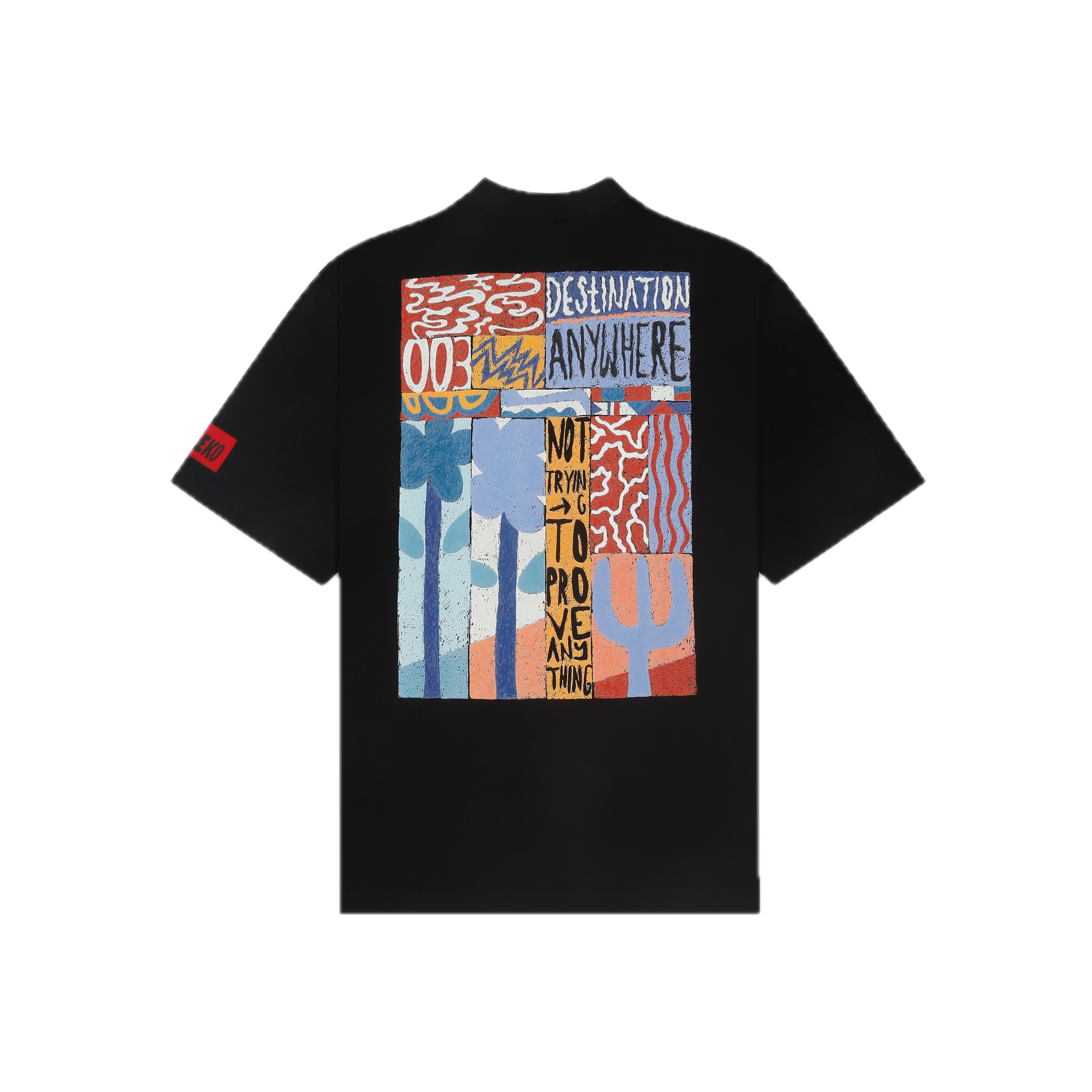 Obscure Point T-Shirt Black