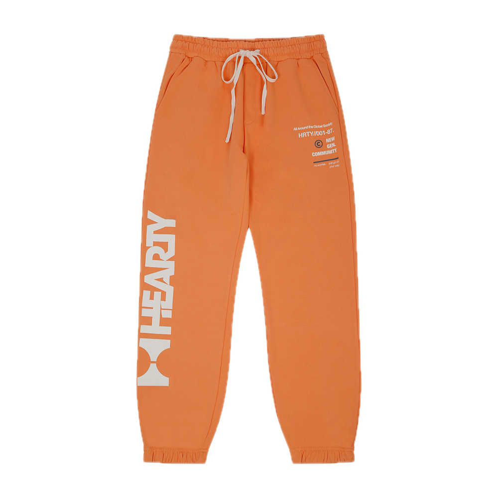 GLOBAL SOCIETY | ORANGE SWEATPANT product image