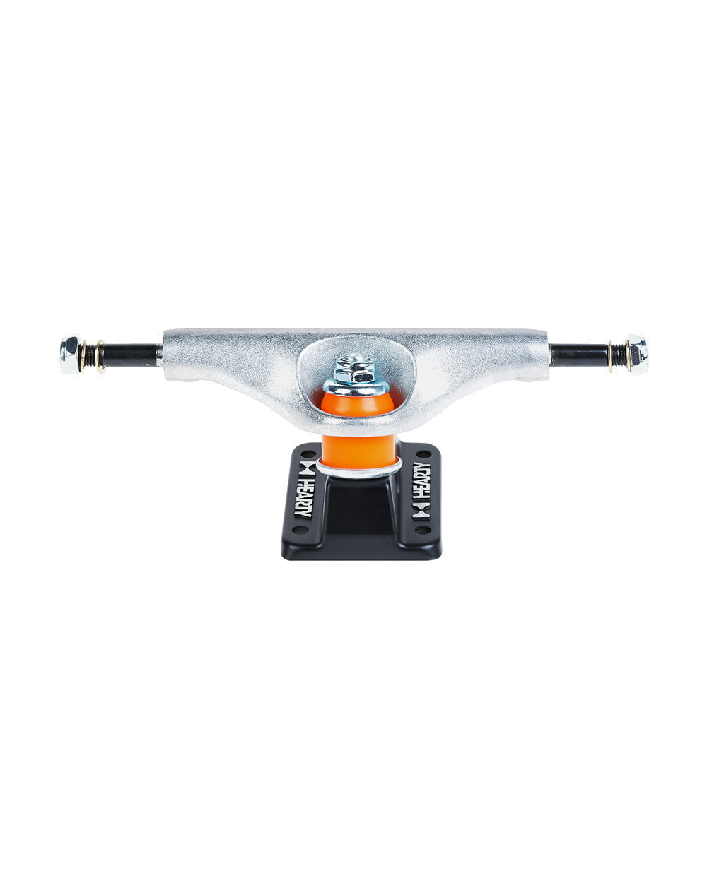 Hearty Skateboard Trucks- TorvX SERIES- Raw/Black