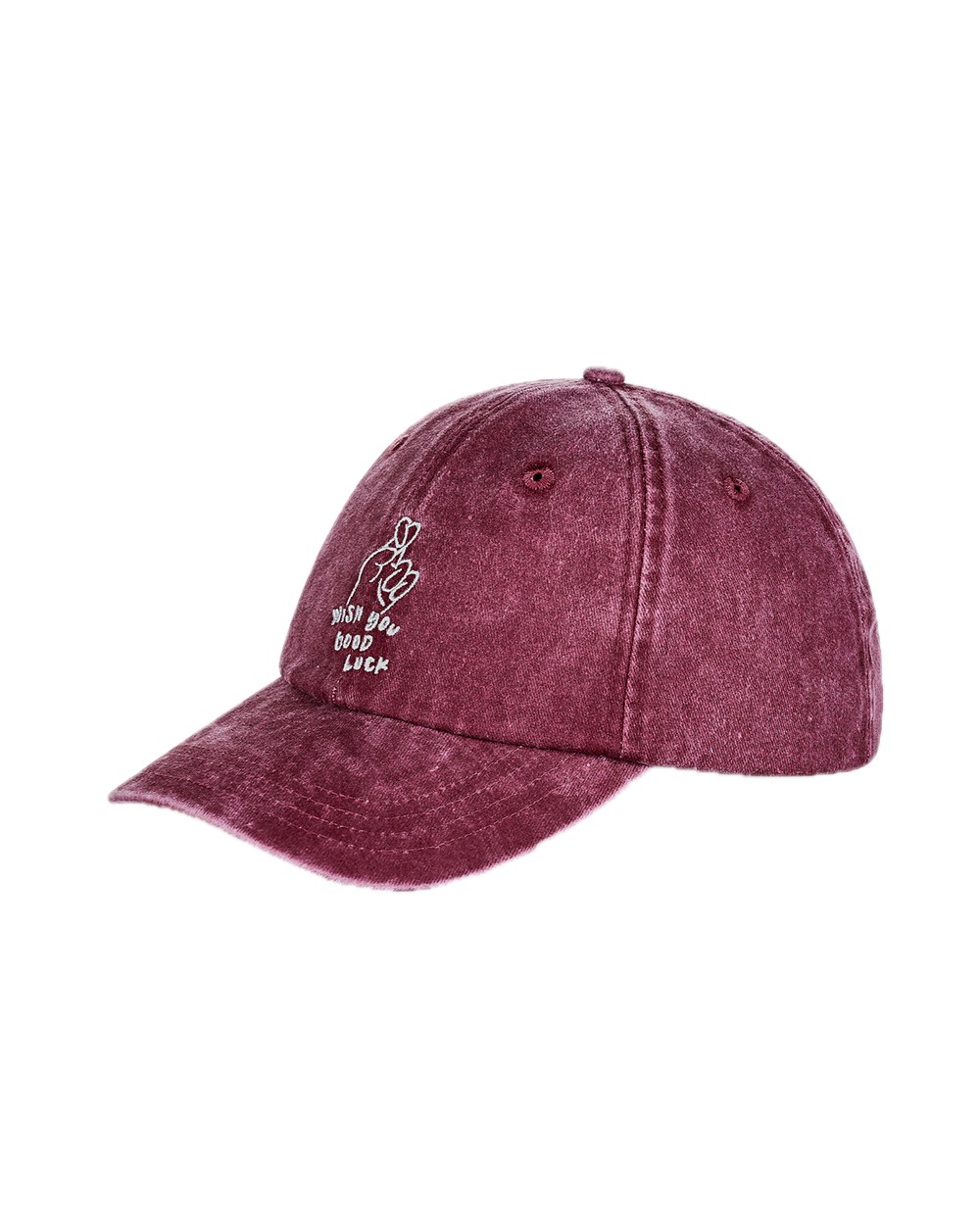 WISH YOU GOOD LUCK- RED WASHED