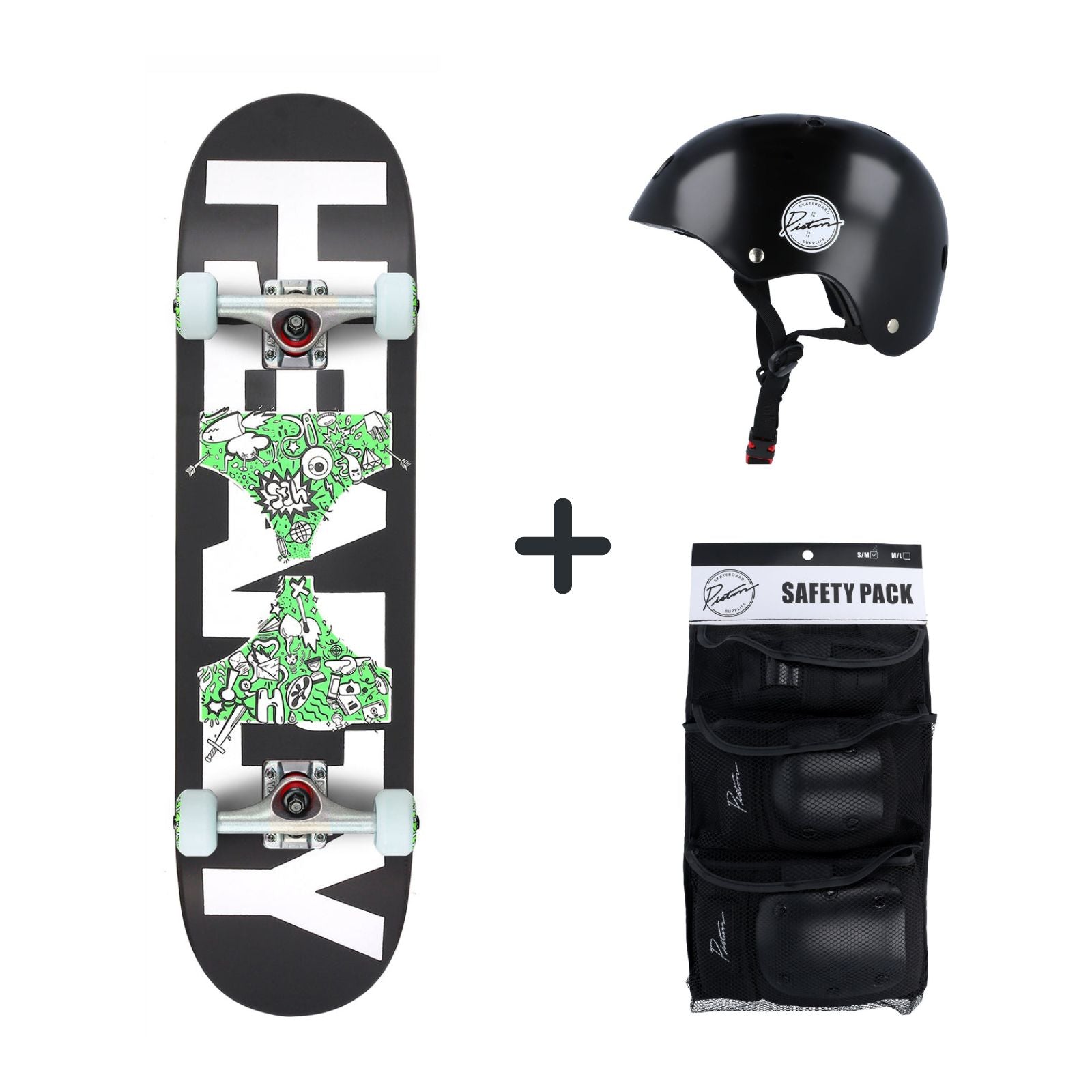 HOUR GLASS BLACK PRO + PROTECTION BUNDLE