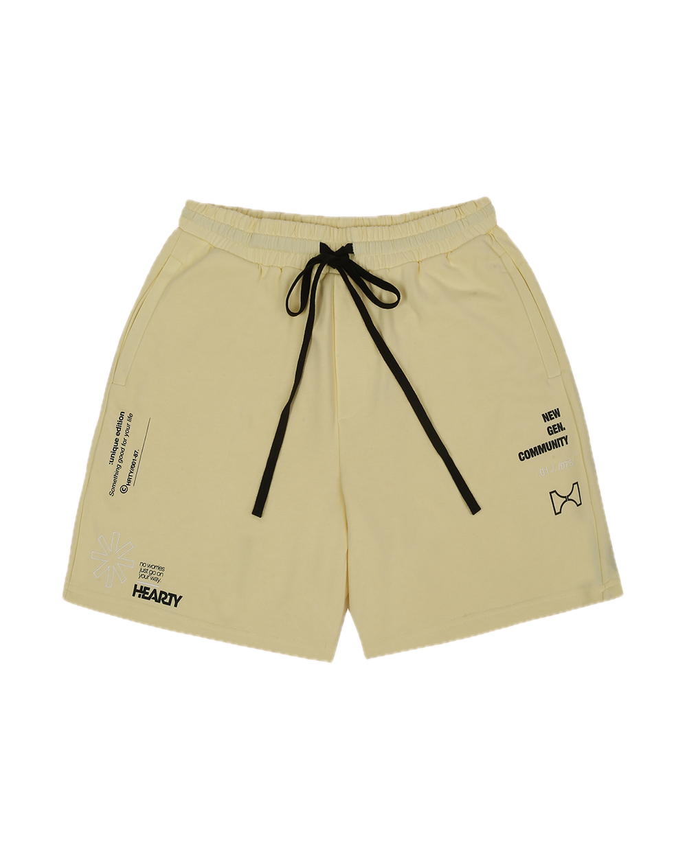 Global Society Yellow Shorts