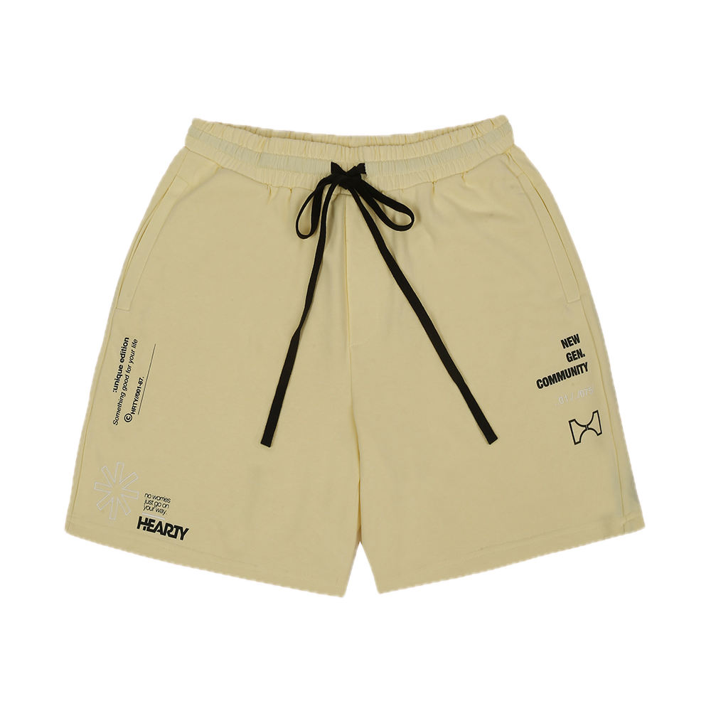 GLOBAL SOCIETY | YELLOW SHORTS product image