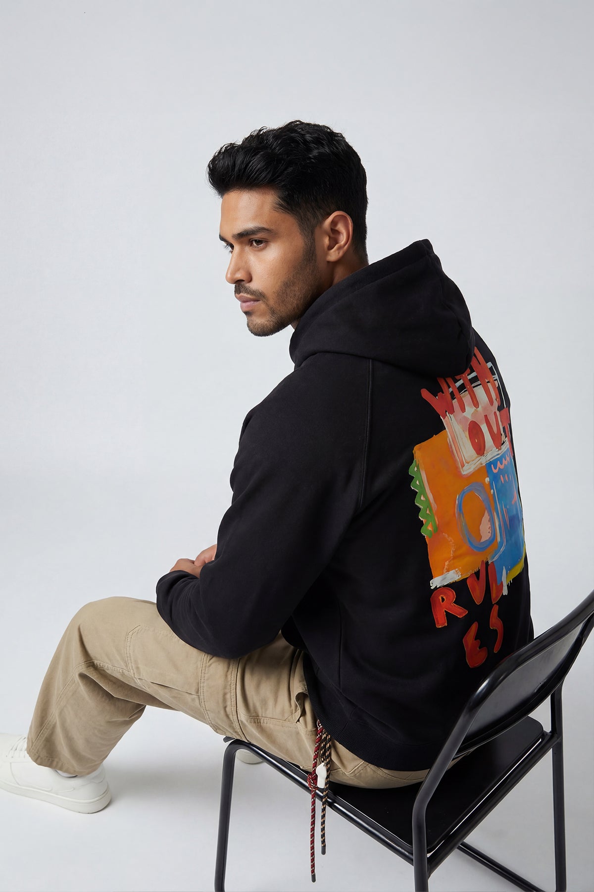 Arty Expressions Hoodie-Black
