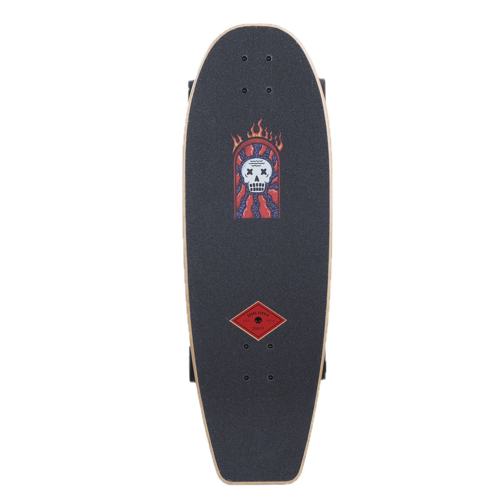 Grand Gopher Surf Skate-2nd Universe Purple 02- 30.5 Inches
