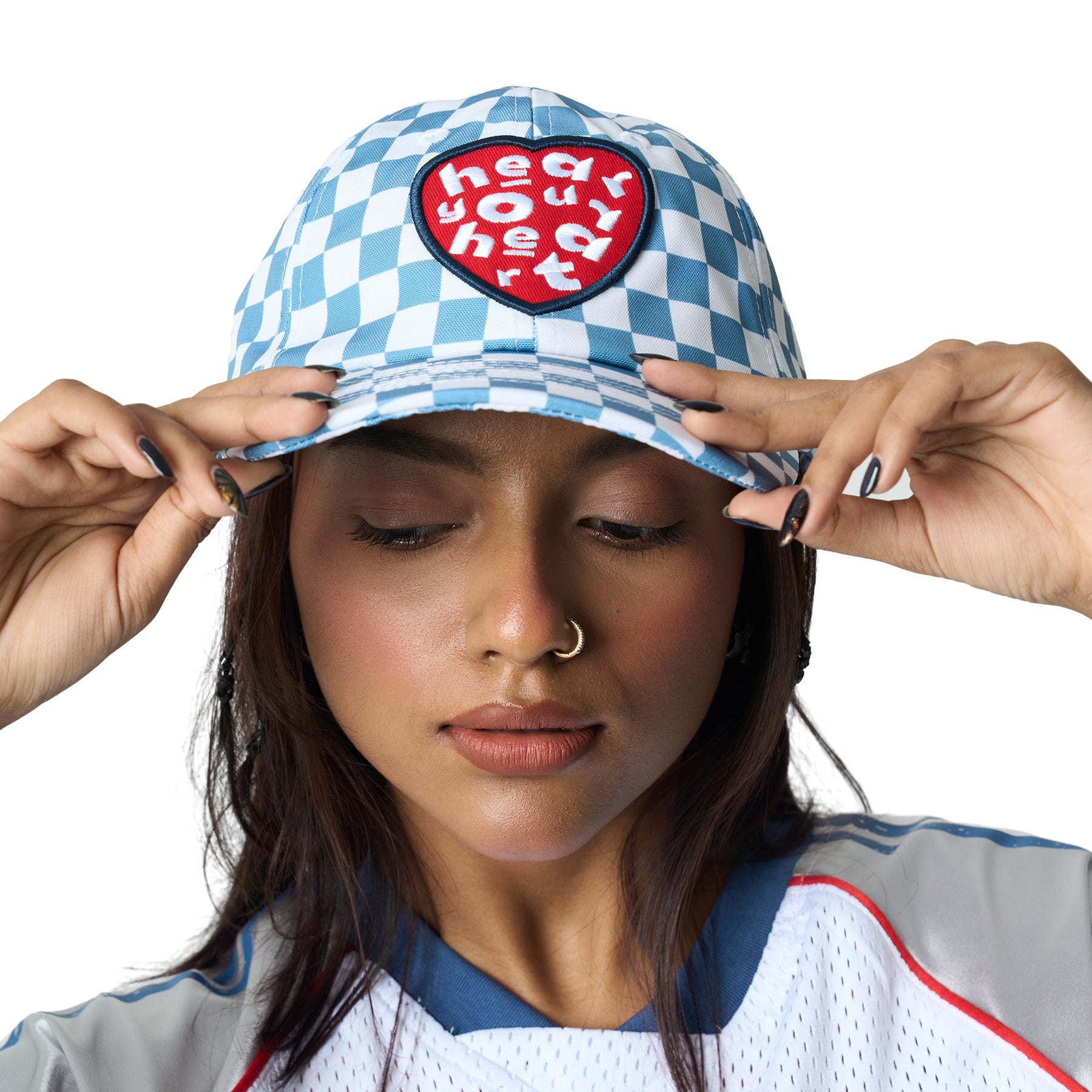 CHECKMATE CAP AQUA TEAL