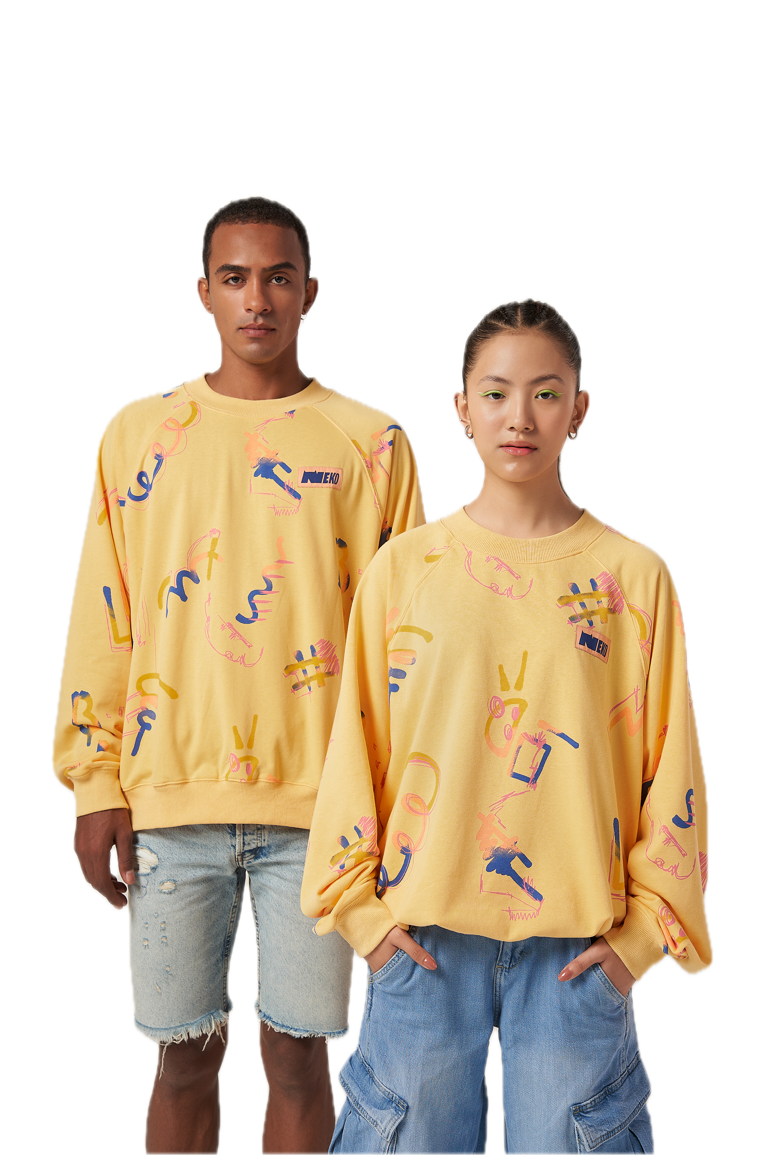 Not Limited Sweatshirt-Yellow