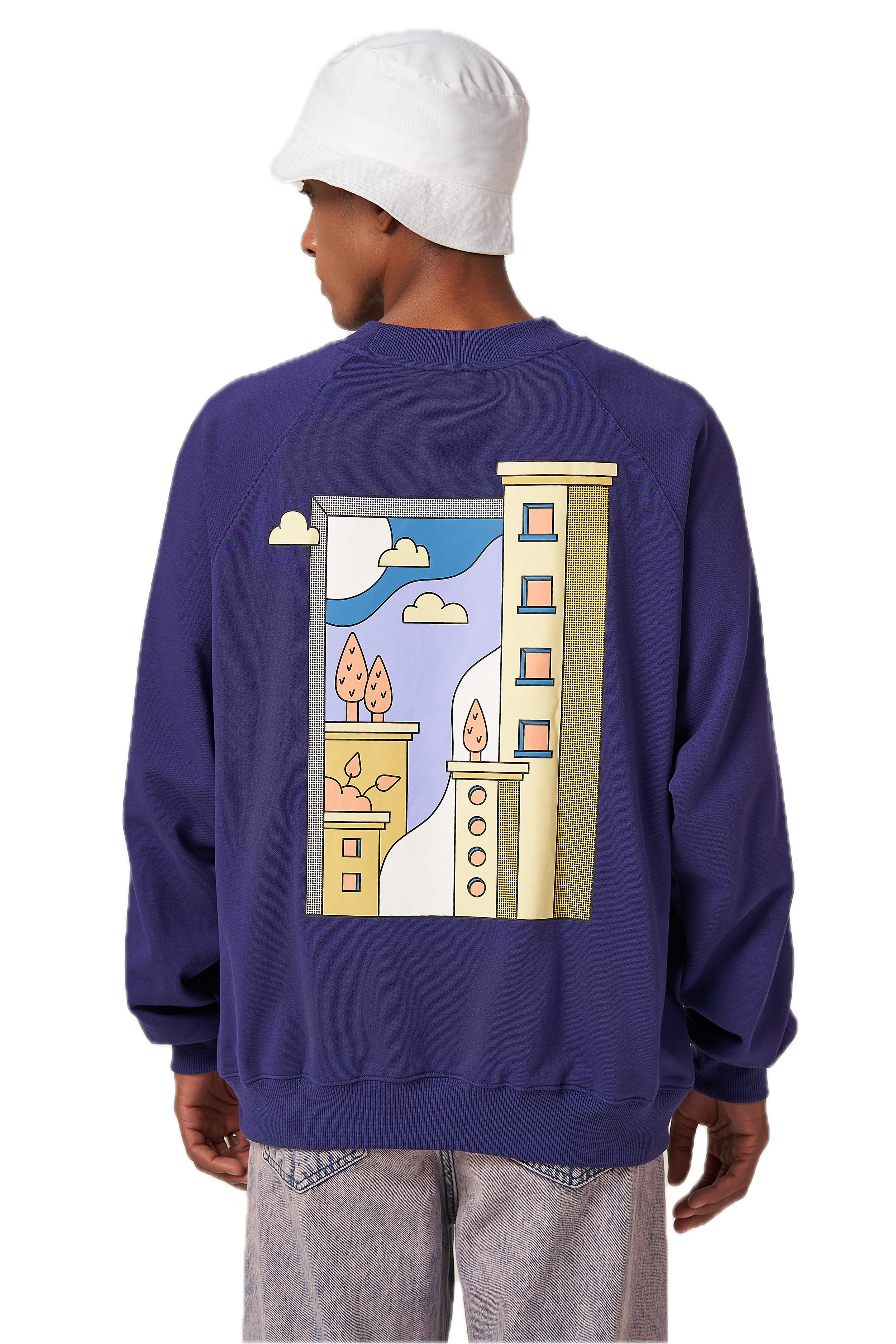Urban Night Sweatshirt Blue