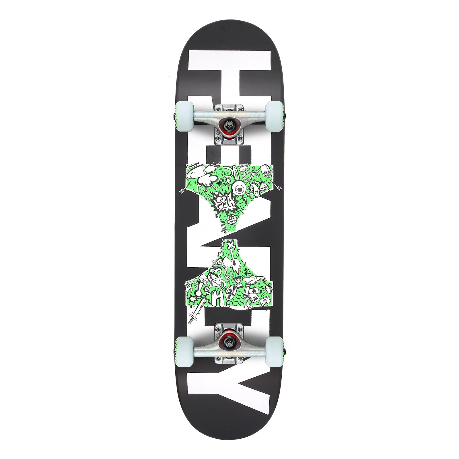 HOUR GLASS BLACK PRO | SKATEBOARD