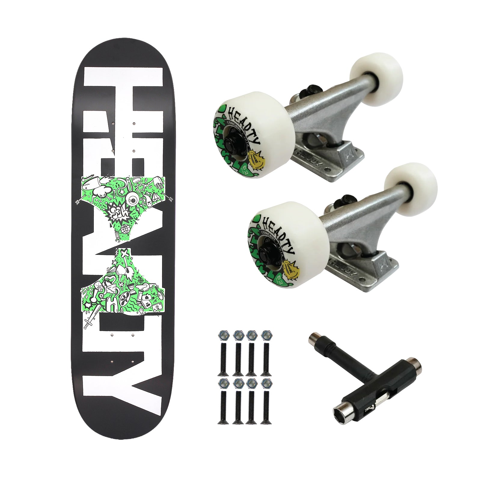 HOUR GLASS BLACK PRO | SKATEBOARD