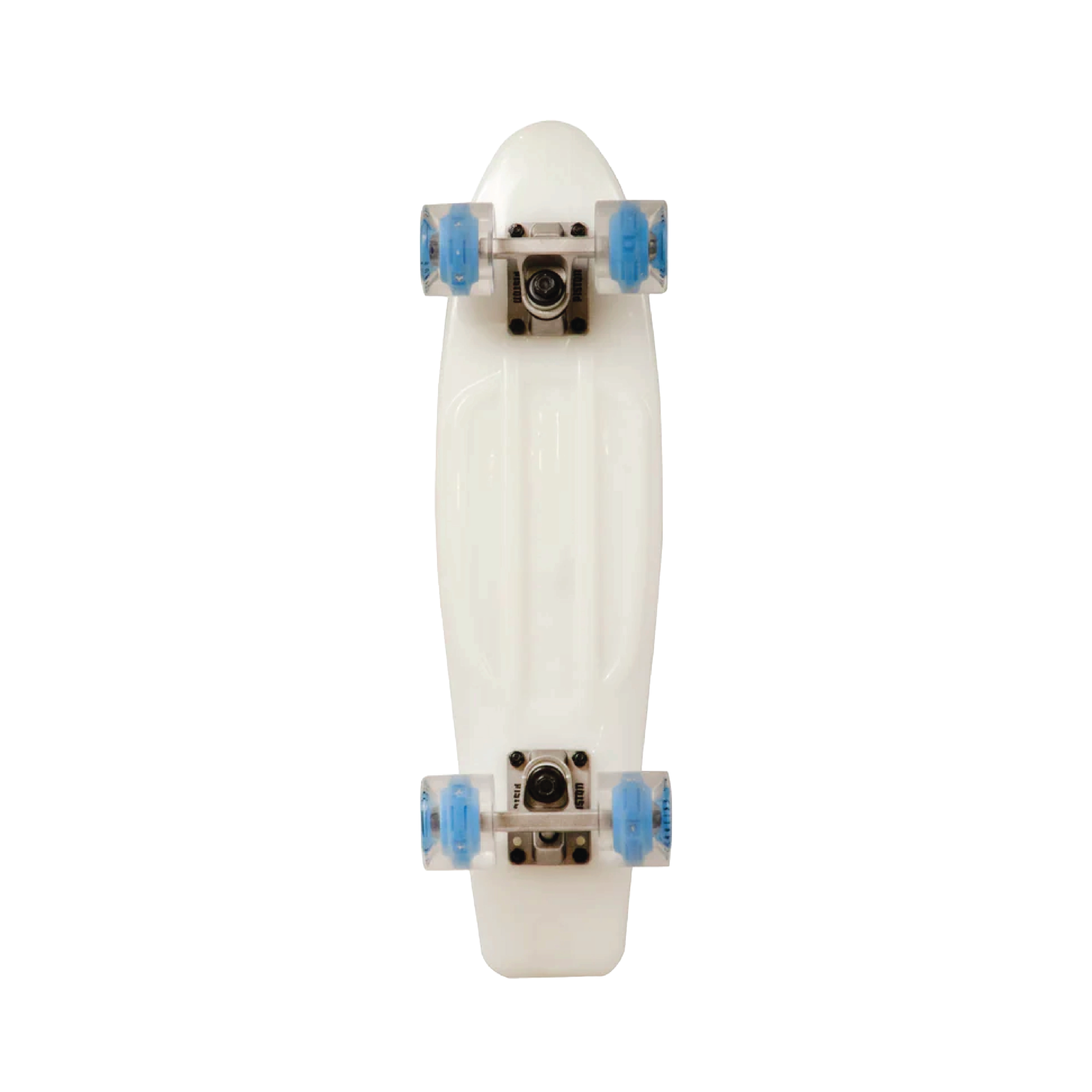 Piston PP Skateboards Kids 22 - Glow Worm White/Blue