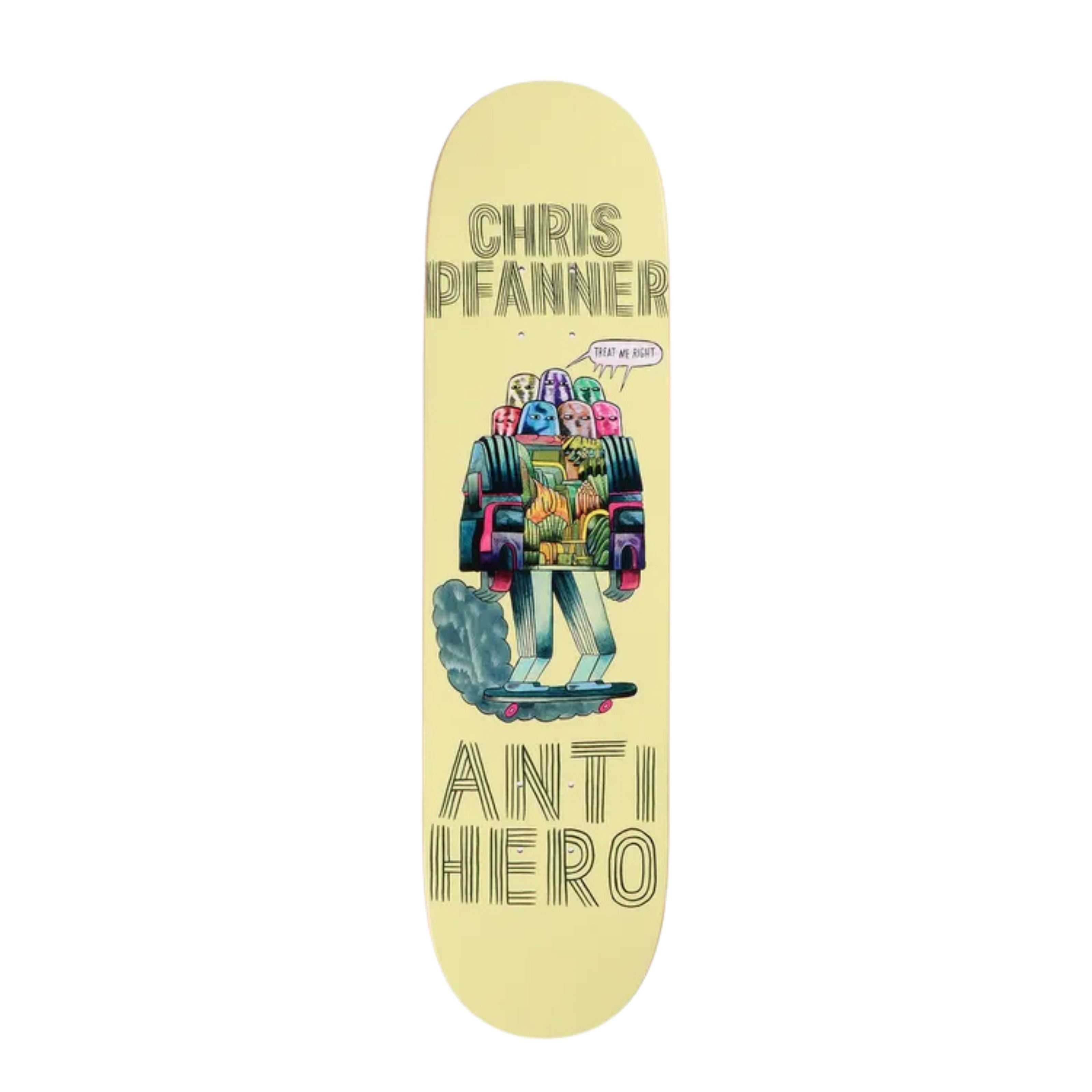 PFANNER HUG THE PAVEMENT YELLOW | 8.06 DECK (Display Piece)