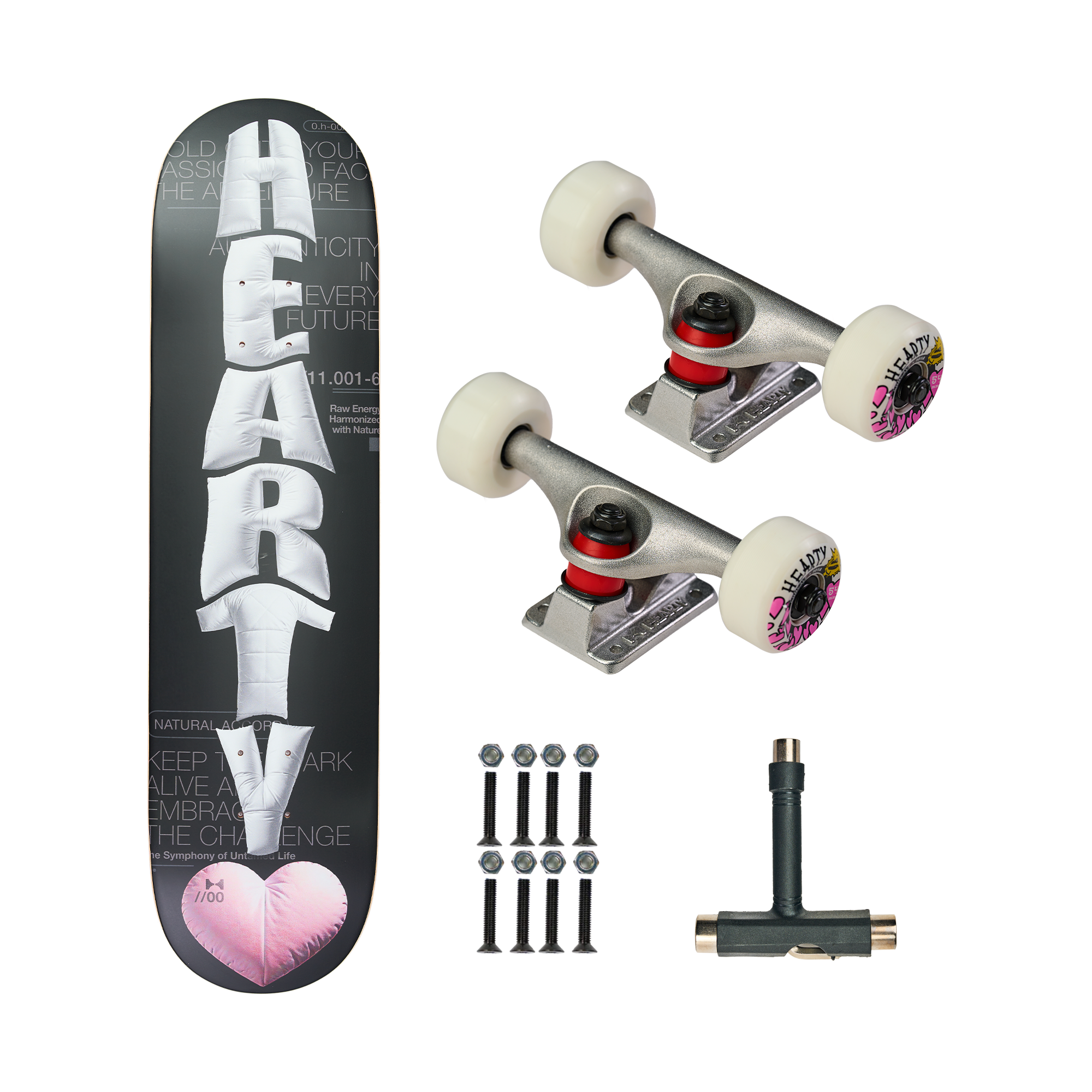 Black Urban Vortex - Pro Skateboard