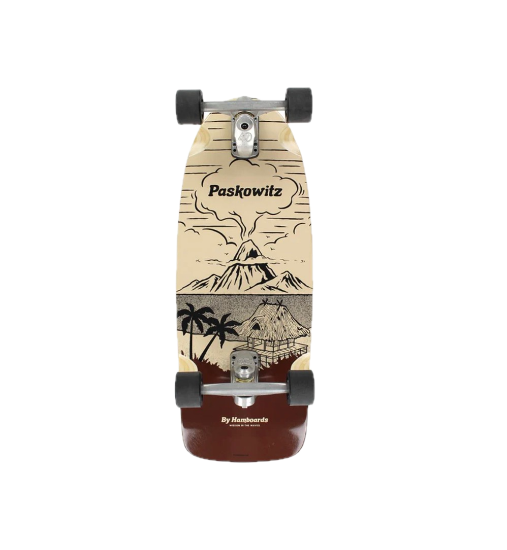Hamboards Paskowitz Surfskate- Hut Island 30"