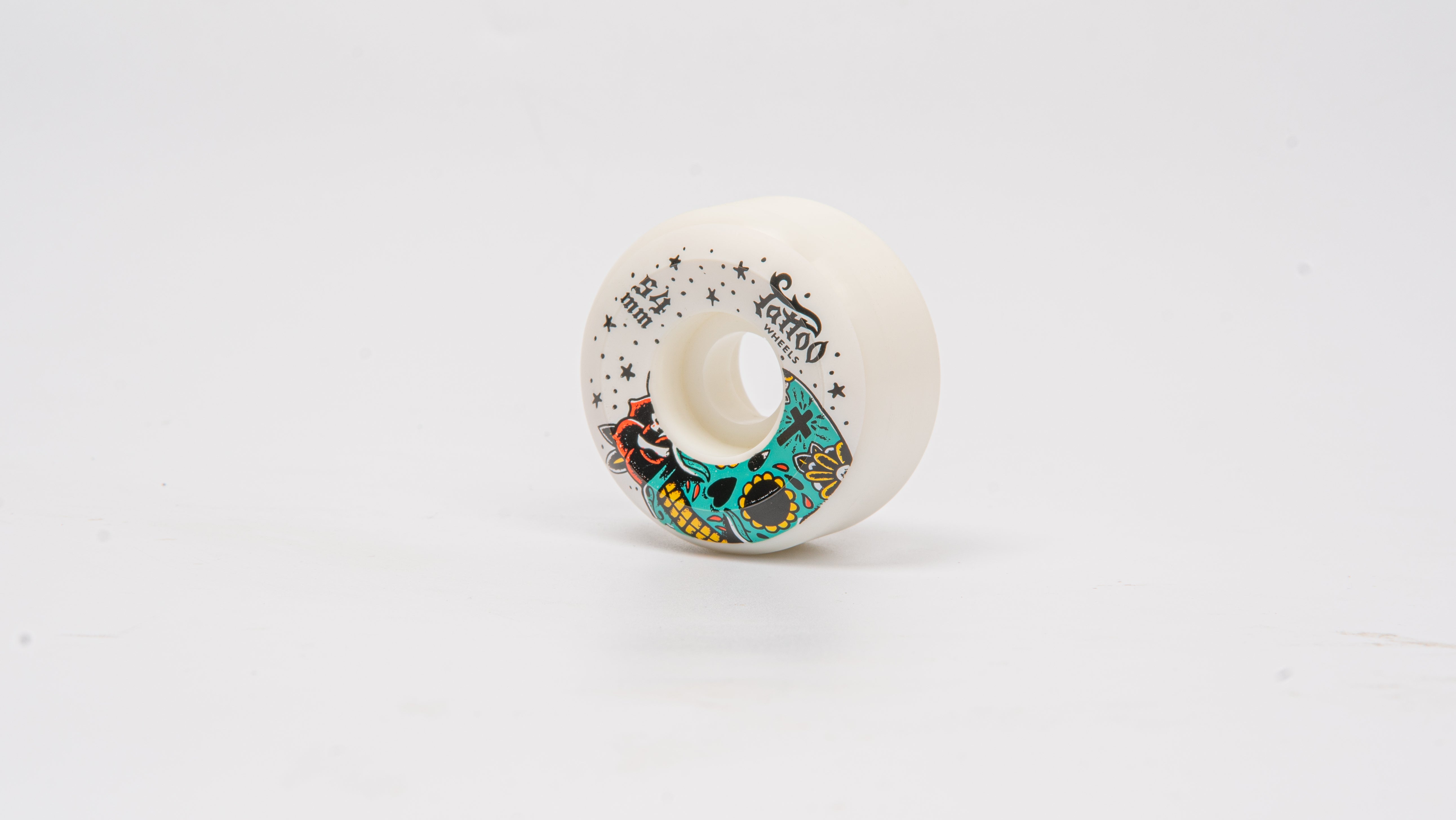 Tattoo Skateboard Wheels 54mm/ SKULL