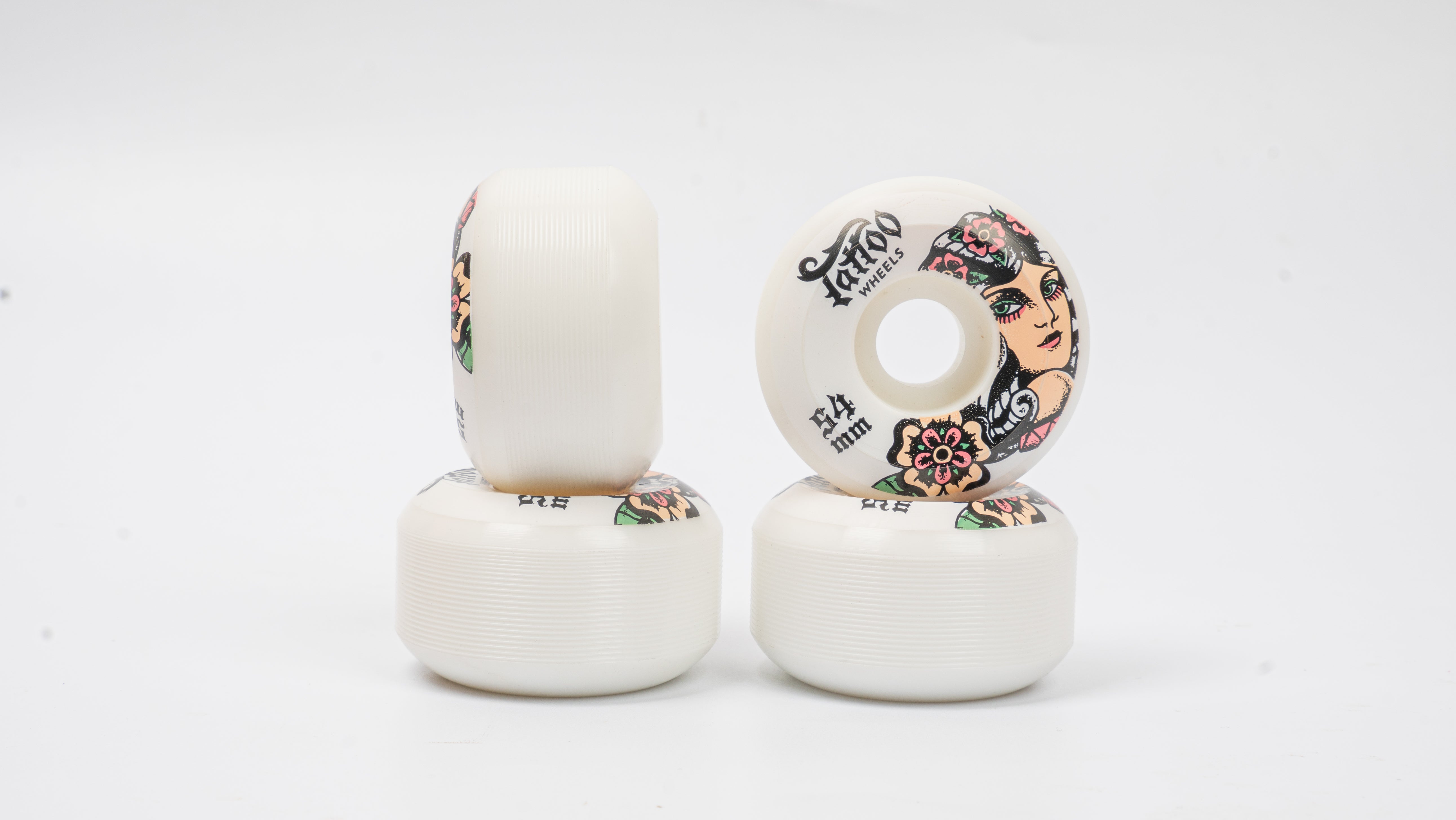 Tattoo Skateboard Wheels 54mm/ SANORITA