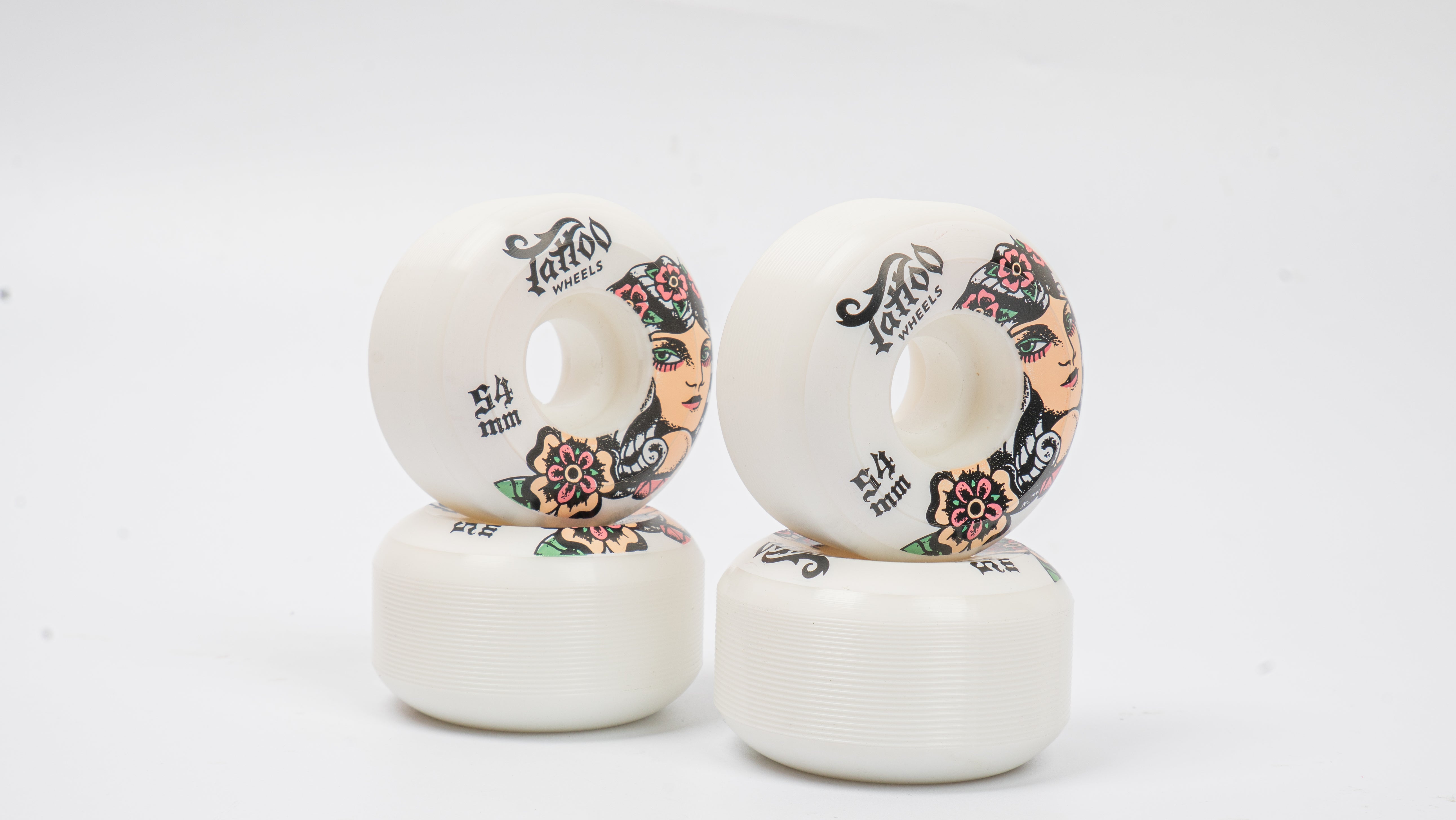 Tattoo Skateboard Wheels 54mm/ SANORITA