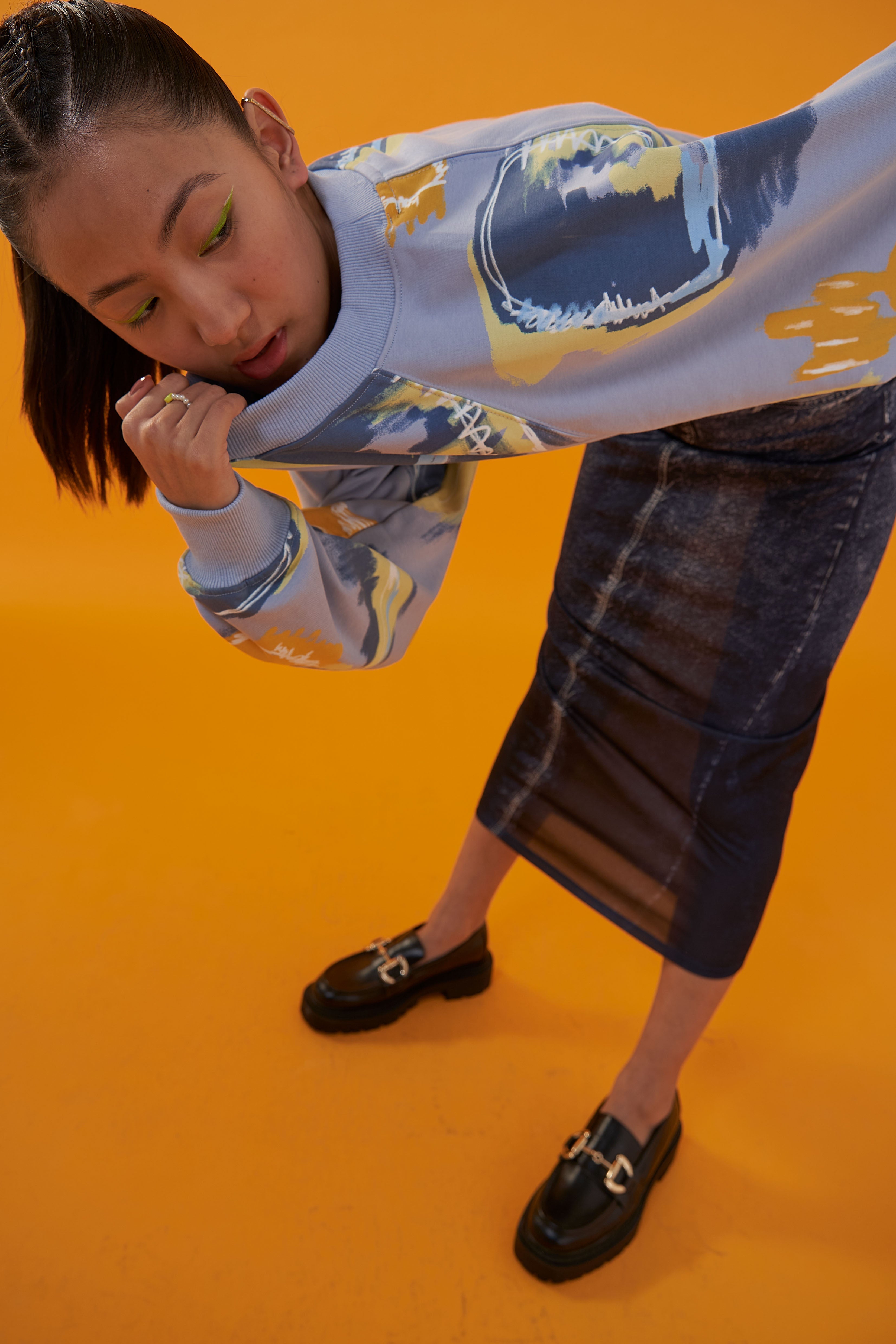 RETROMA SWEATSHIRT - GRAY
