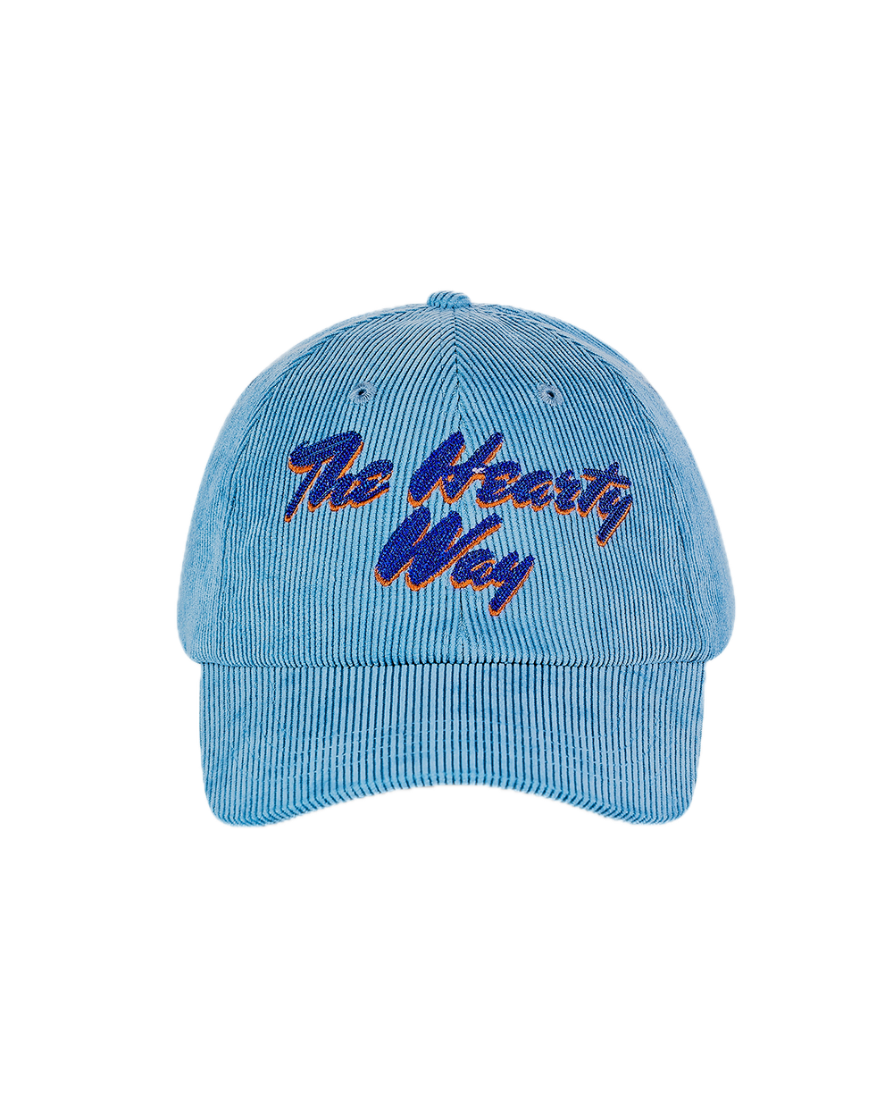 BASEBALL HAT THE HEARTY WAY- BLUE CORDUROY