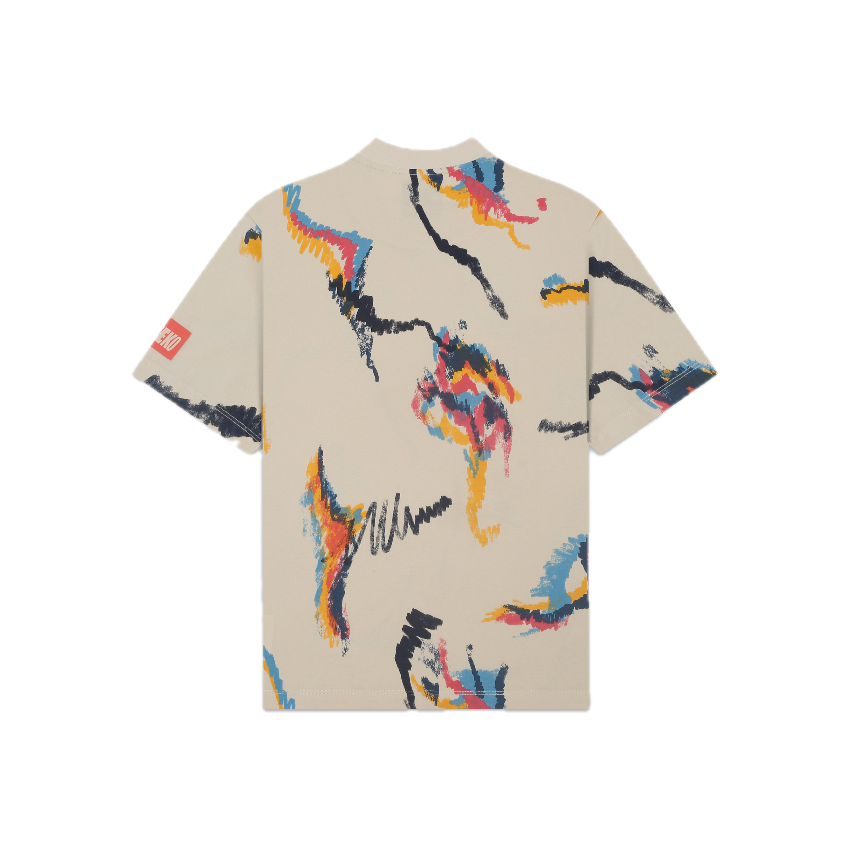 Multi Scribble T‐Shirt