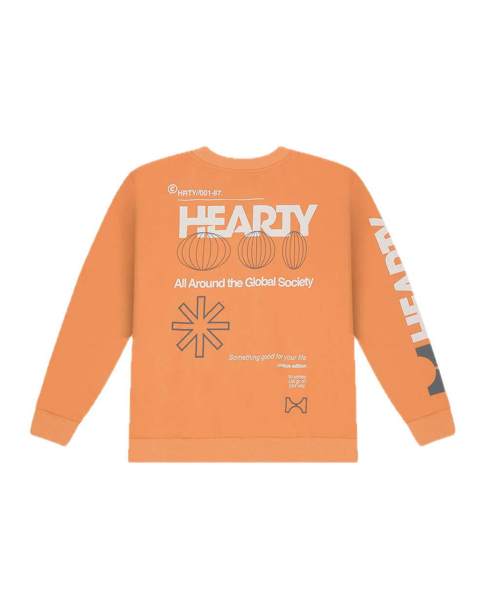 Global Society Orange Sweatshirt