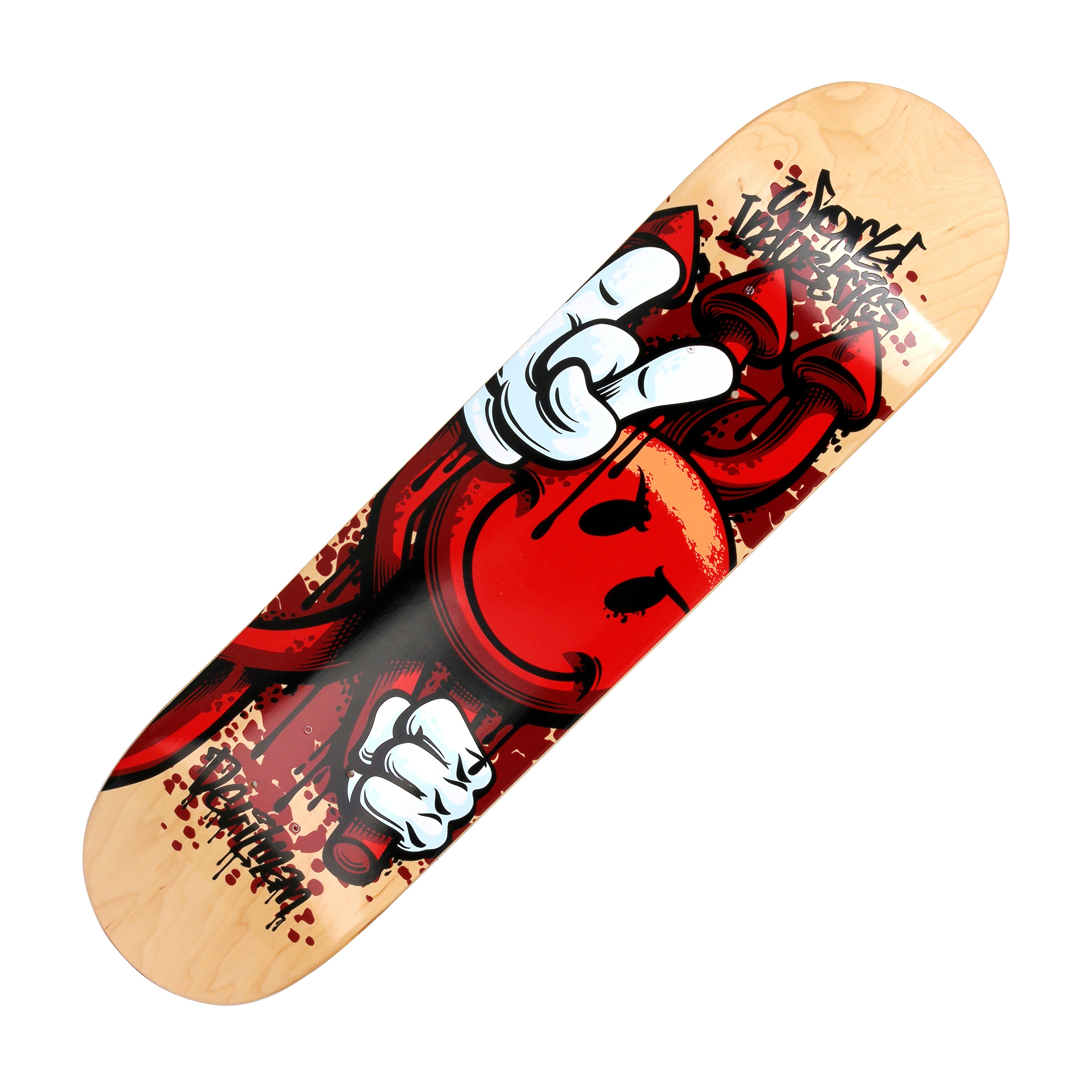World Industries Deck-RawDevilMan 8.0"-Natural