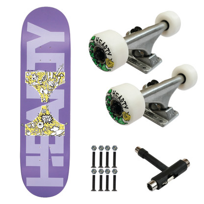 Hour Glass Purple 8.0-Pro Skateboard