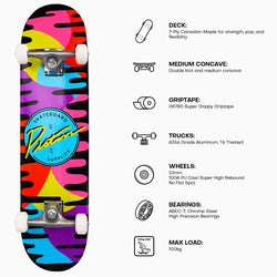 ABSTRACT I 8.0 COMPLETE SKATEBOARD