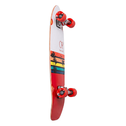 SUNSET 8.75 WHITE/RED | CRUISER