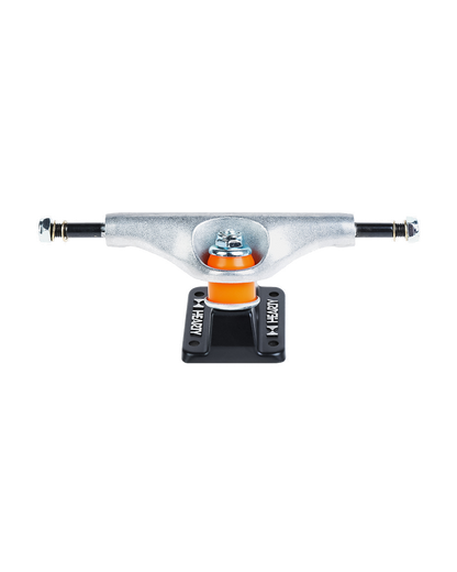 Hearty Skateboard Trucks- TorvX SERIES-  Raw/Black