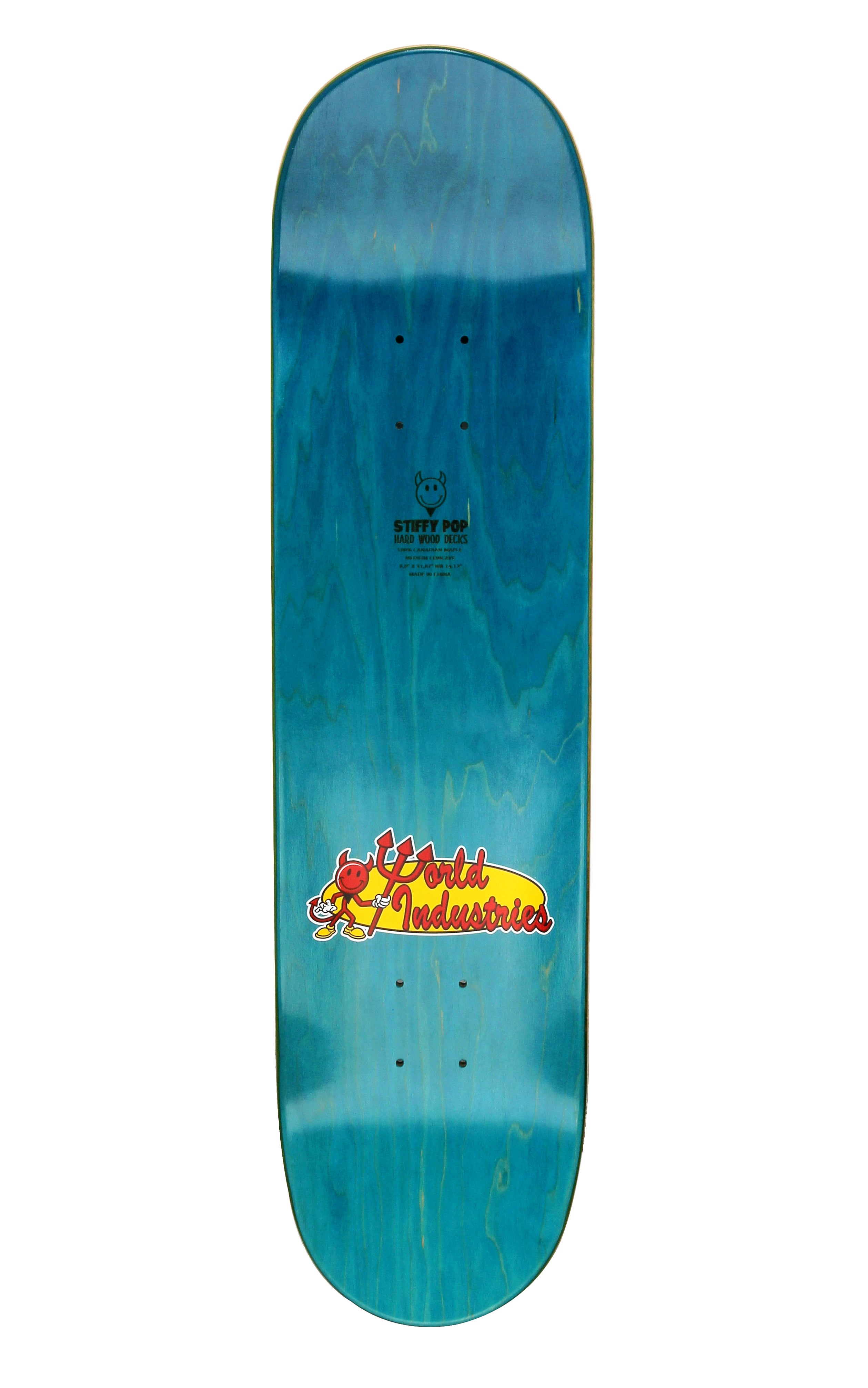 World Industries Deck-Raw Wet Willy 8.0”-Blue