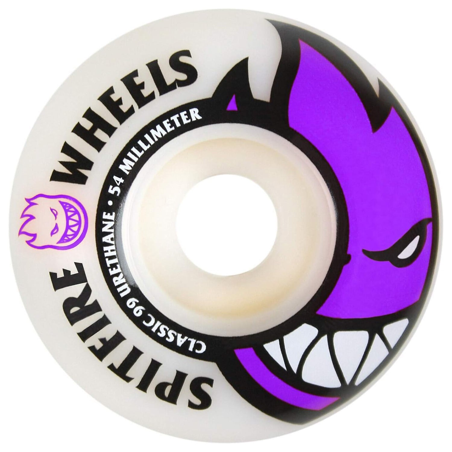 Spitfire Bighead Skateboard Wheel 54mm White