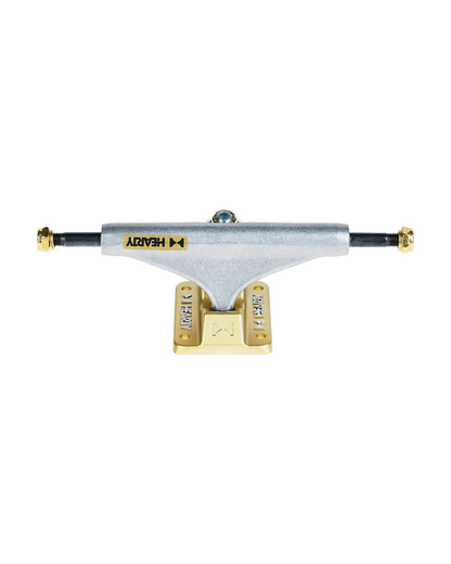 Hearty Skateboard Trucks- TorvX SERIES-  Raw/Gold