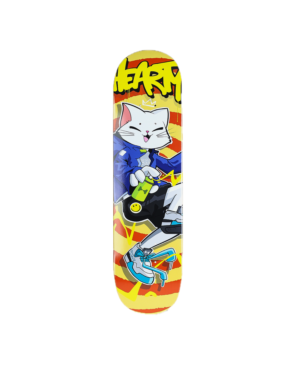 MOOZE x HEARTY DECK YELLOW 7.5