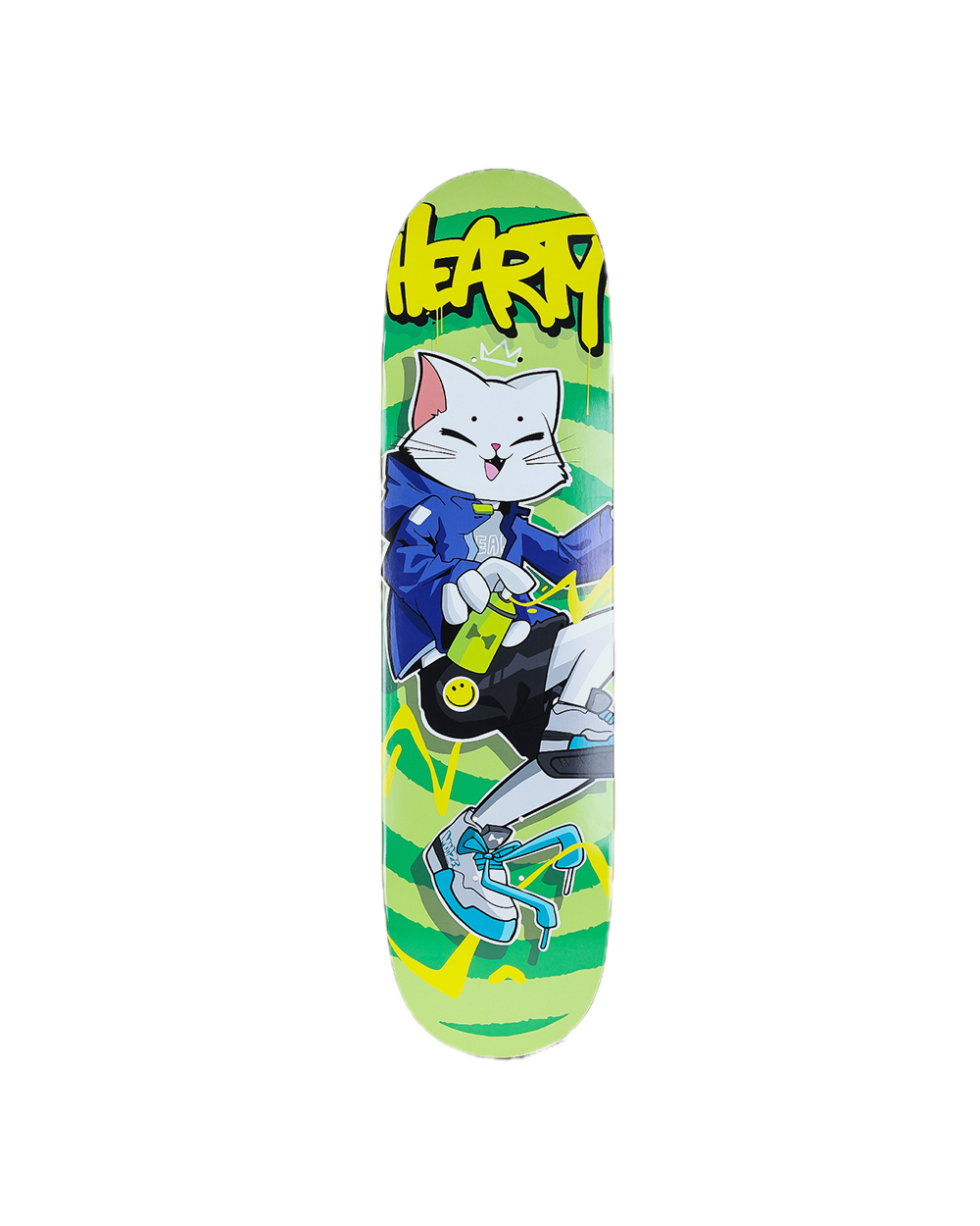 MOOZE x HEARTY DECK GREEN 8.25