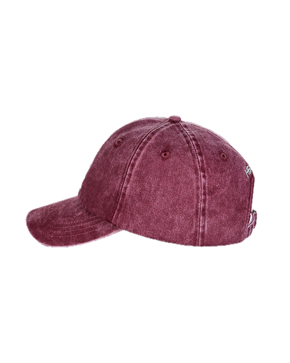BASEBALL HAT WISH YOU GOOD LUCK- RED WASHED
