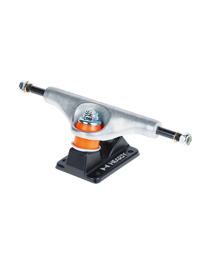 Hearty Skateboard Trucks- TorvX SERIES-  Raw/Black