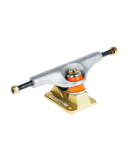 Hearty Skateboard Trucks- TorvX SERIES-  Raw/Gold