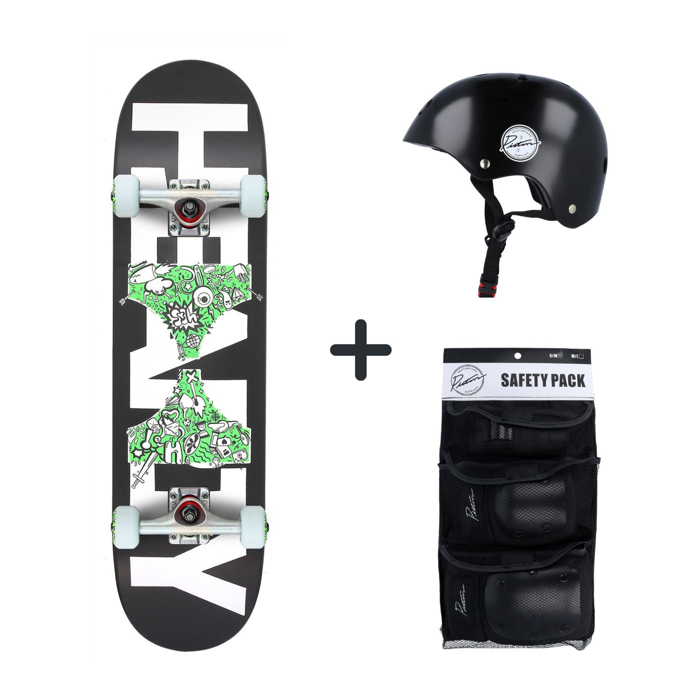 HOUR GLASS BLACK PRO + PROTECTION BUNDLE