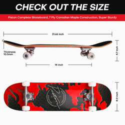 CLOUD I 8.0 COMPLETE SKATEBOARD