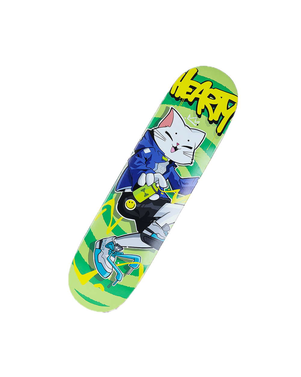 MOOZE x HEARTY DECK GREEN 8.25