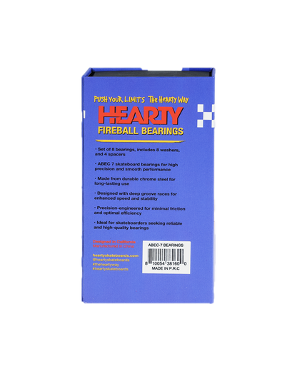 Hearty Fireball Bearings ABEC-7