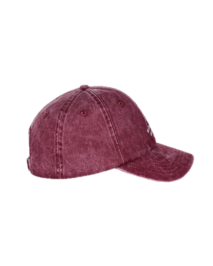 BASEBALL HAT WISH YOU GOOD LUCK- RED WASHED