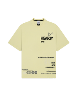GLOBAL COMMUNITY T-SHIRT - YELLOW