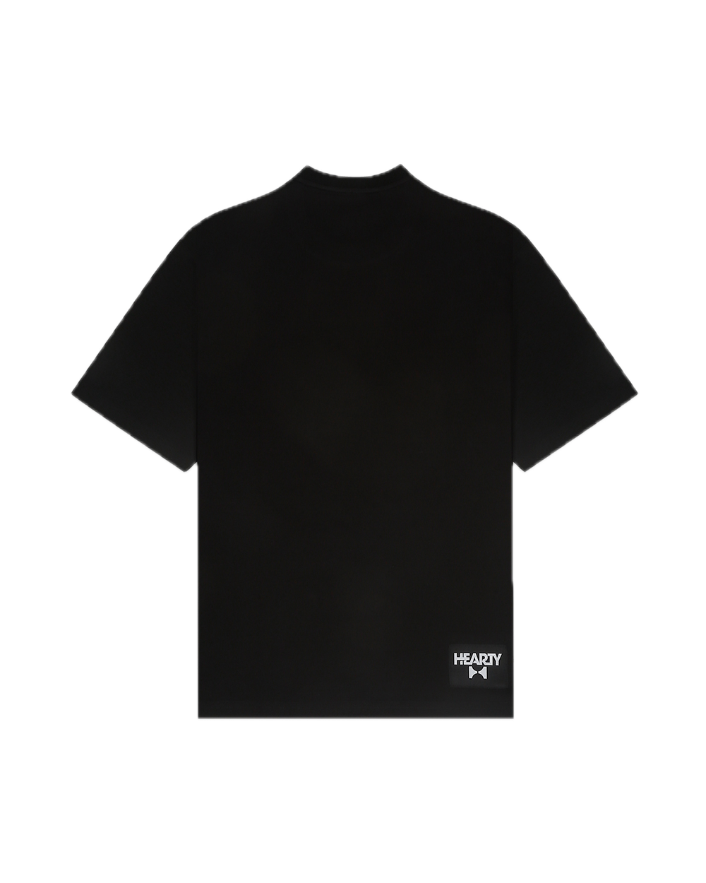 HEARTY SKATE CUSTOMS T-SHIRT BLACK - UNISEX