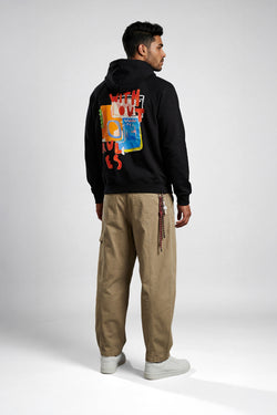 Arty Expressions Hoodie-Black