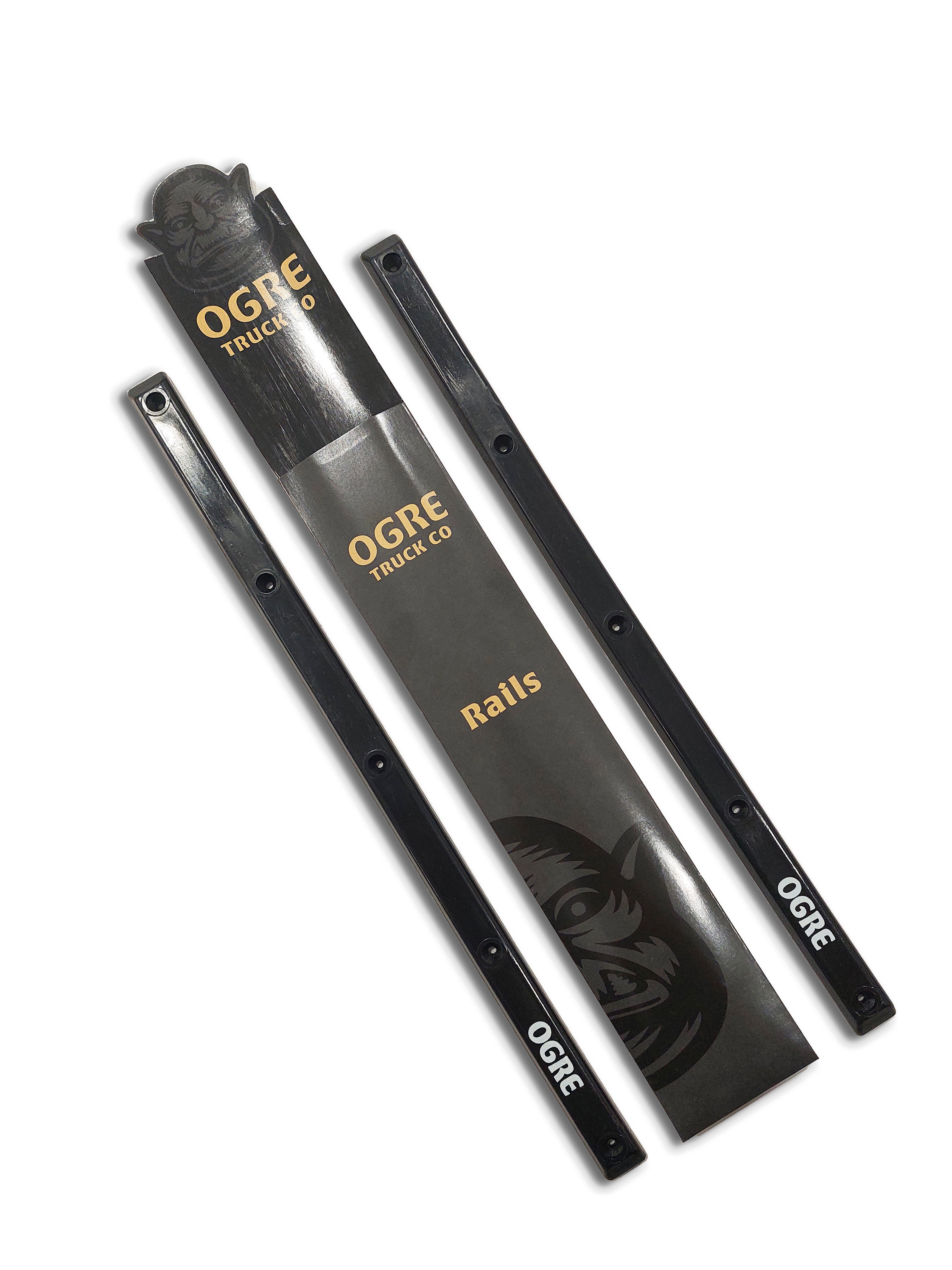 OGRE RAILS RIBS- BLACK