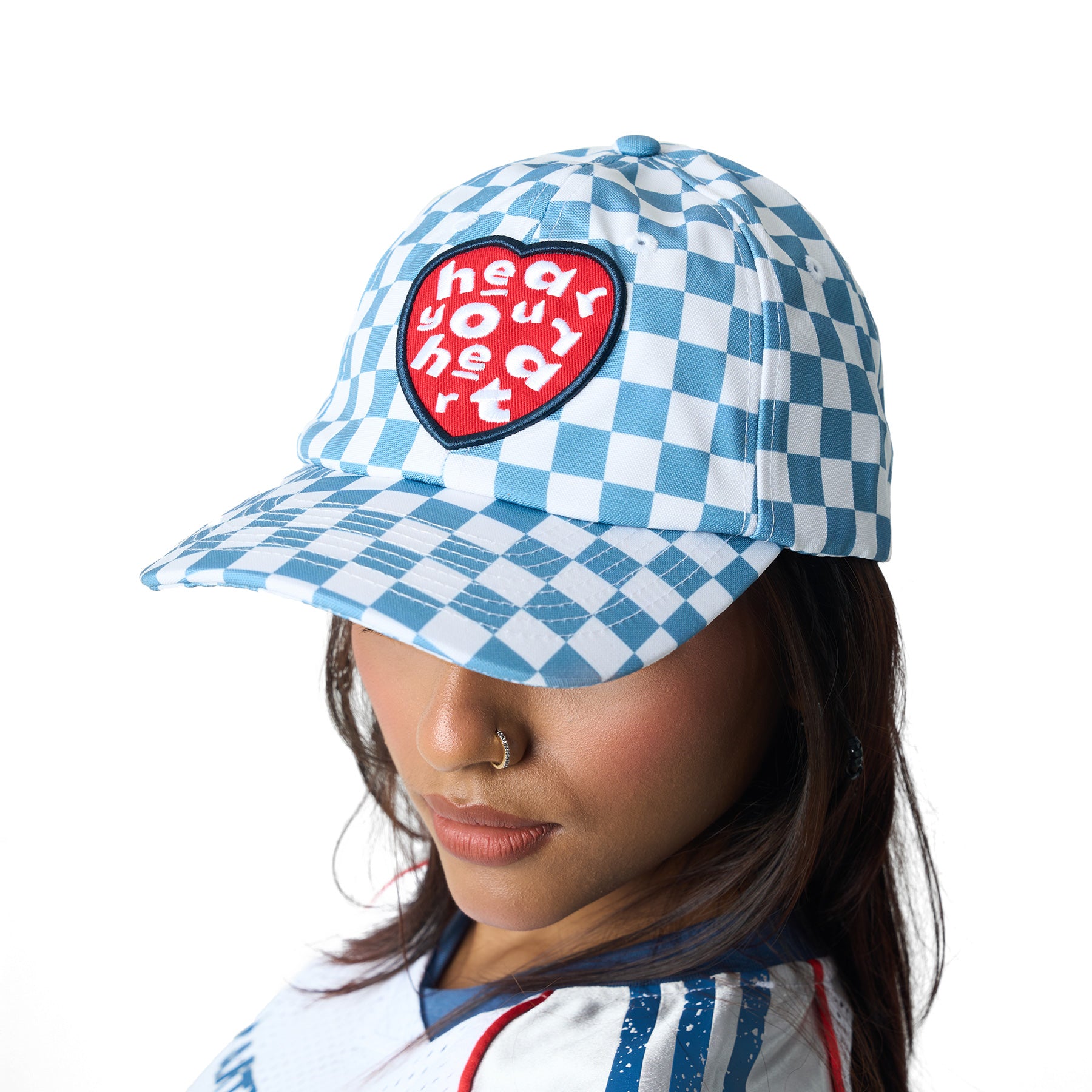 CHECKMATE CAP AQUA TEAL